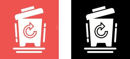 Bin Icon Design vector