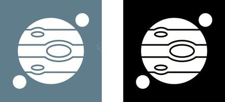 Jupiter Icon Design vector