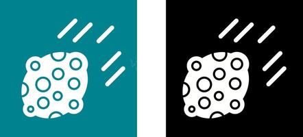 Asteroid Icon Design vector