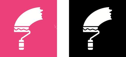 Paint Roller Icon Design vector