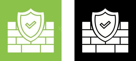FireWall Icon Design vector