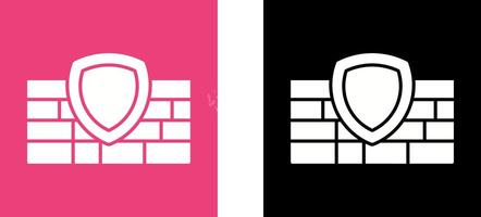 Firewall Icon Design vector