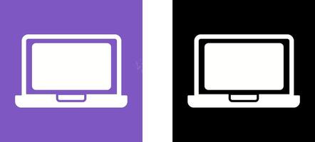 Laptop Icon Design vector