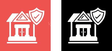 House Protection Icon Design vector