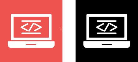 Coding Icon Design vector