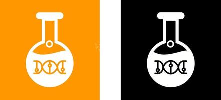 Dna Icon Design vector