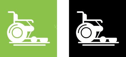 Wheel Chair Icon Design vector