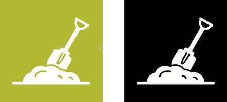 Digging Icon Design vector