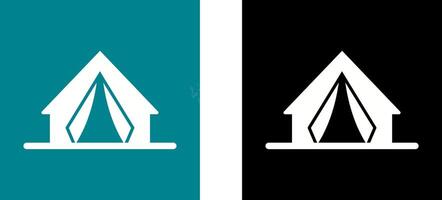 Camp Icon Design vector