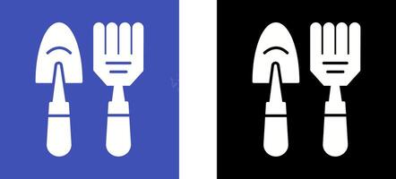 Gardening Tools Icon Design vector