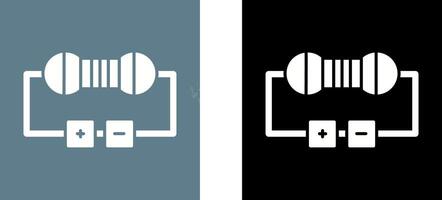 Resistor Icon Design vector