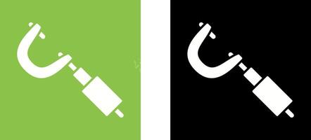 Micrometer Icon Design vector
