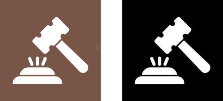 Gavel Icon Design vector