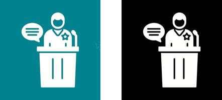 Debate Icon Design vector