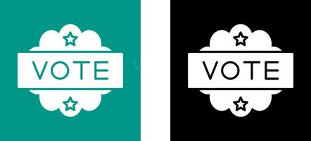 diseño de icono de voto vector