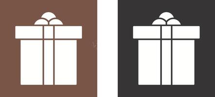 Gift Box Icon Design vector