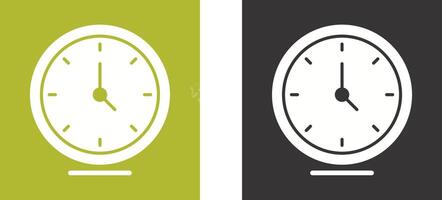 Clock Icon Design vector