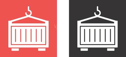 Container Icon Design vector