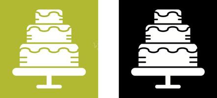 Cake Icon Design vector