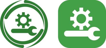 Unique Technical Support Icon Design vector