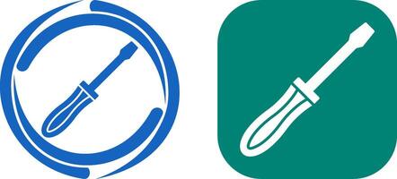 Screwdriver Icon Design vector