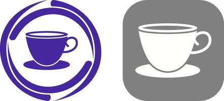 Tea Cup Icon Design vector