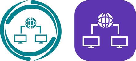 Unique Internet Connectivity Icon Design vector