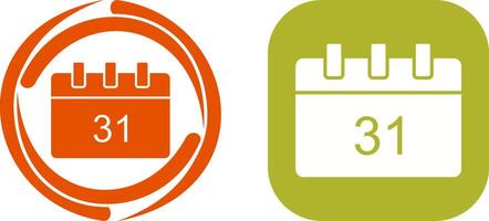 Unique Calendar Icon Design vector