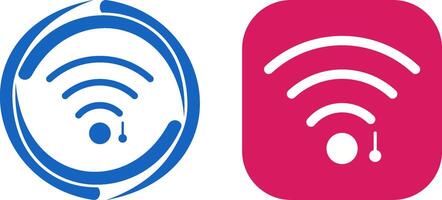 único Wifi firmar icono diseño vector