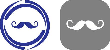 Moustache Icon Design vector