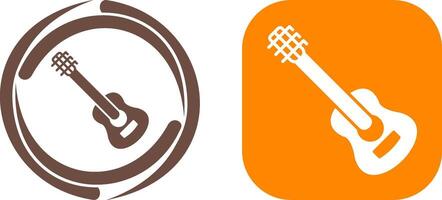 Guitar Icon Design vector