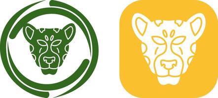 leopard Icon Design vector