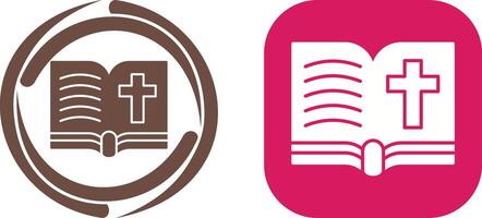 bible Icon Design vector