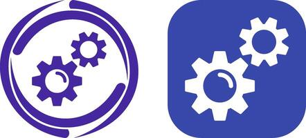 Gears Icon Design vector