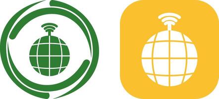 Global Signals Icon Design vector