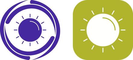 Sun Icon Design vector
