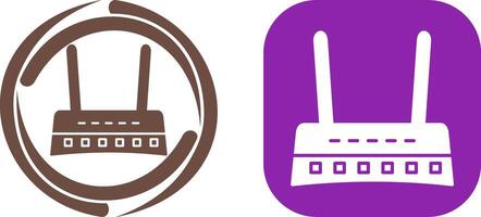 Router Icon Design vector