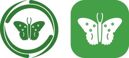 diseño de icono de mariposa vector