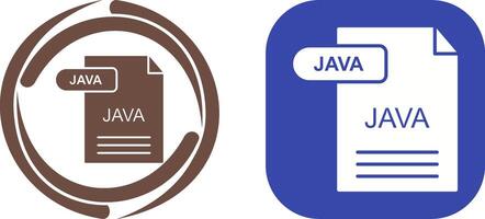 Java Icon Design vector