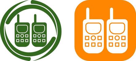 Walkie Talkie Icon Design vector