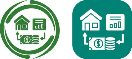 Investment Icon Design vector