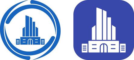 Office Building Icon Design vector