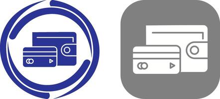 Wallet Icon Design vector