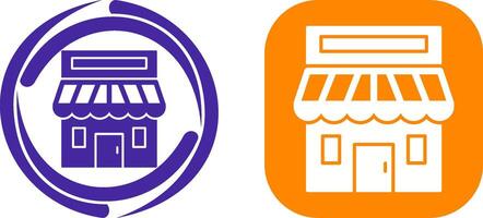 Retail Place Icon Design vector