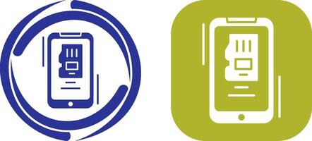Memory Icon Design vector