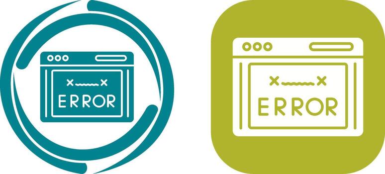 error código icono diseño vector