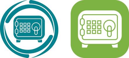 Safe Box Icon Design vector
