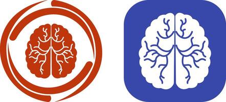 Brain Icon Design vector