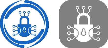 Cyber Defense Icon Design vector