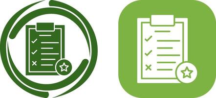 Task List Icon Design vector